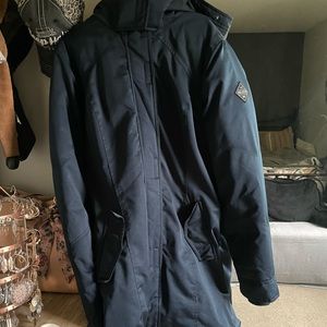 Womens Hollister parka jacket